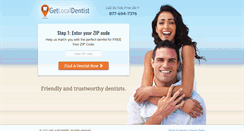 Desktop Screenshot of getlocaldentist.info